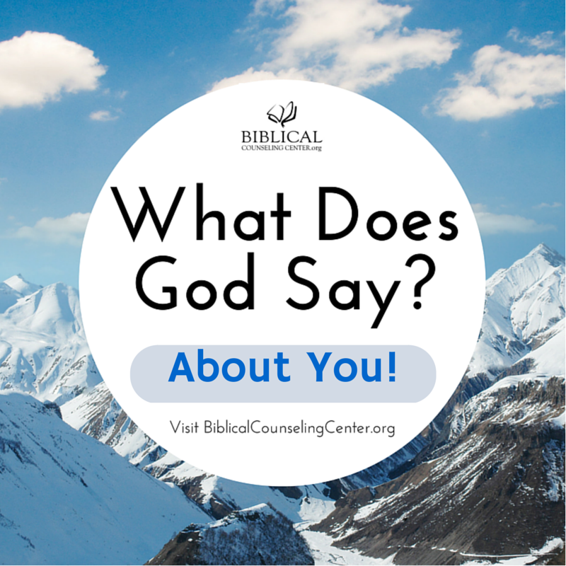 what does God say about you